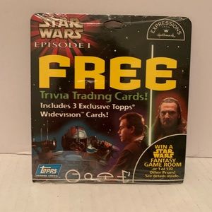 Star Wars Episode I Trivia Trading Cards Hallmark